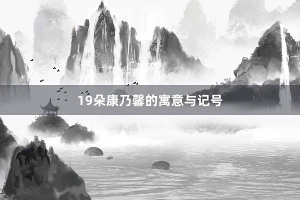 19朵康乃馨的寓意与记号